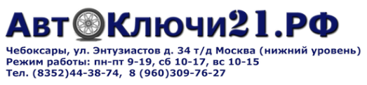Логотип компании АВТОКЛЮЧИ 21