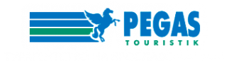 Логотип компании ПЕГАС ТУРИСТИК