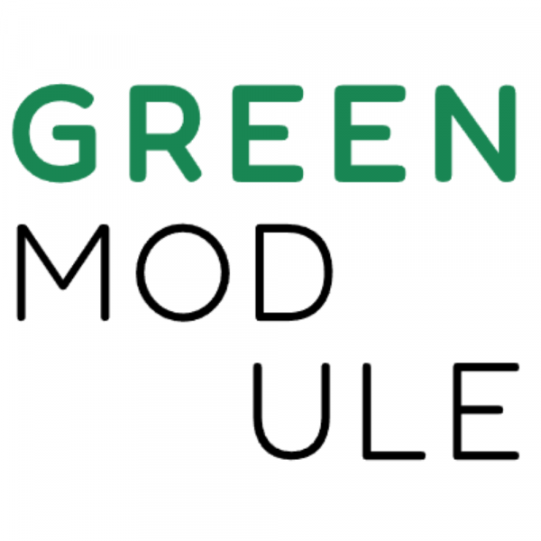 Логотип компании GREENMODULE